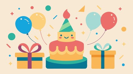 Happy Birthday card, Happy Birthday banner