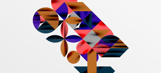 Geometric neo patterns. Abstract background for covers, banners, flyers and posters and other templates