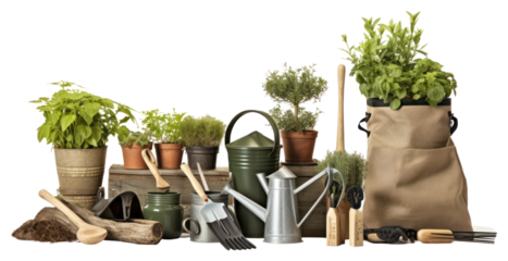 PNG Outdoors garden plant herbs transparent background