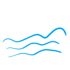 waves vector illustration	