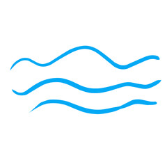 waves vector illustration	