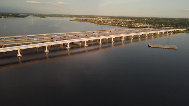 Bridge locates in Florida, in Manatee county a popular travel destinations for tourism, travel and road trips