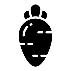 turnip icon sign symbol vector illustration . high quality black style vector icons