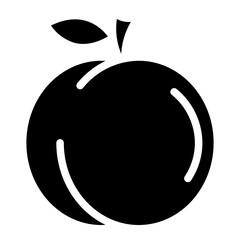 Cherry icon,  pictogram isolated on white. logo illustration