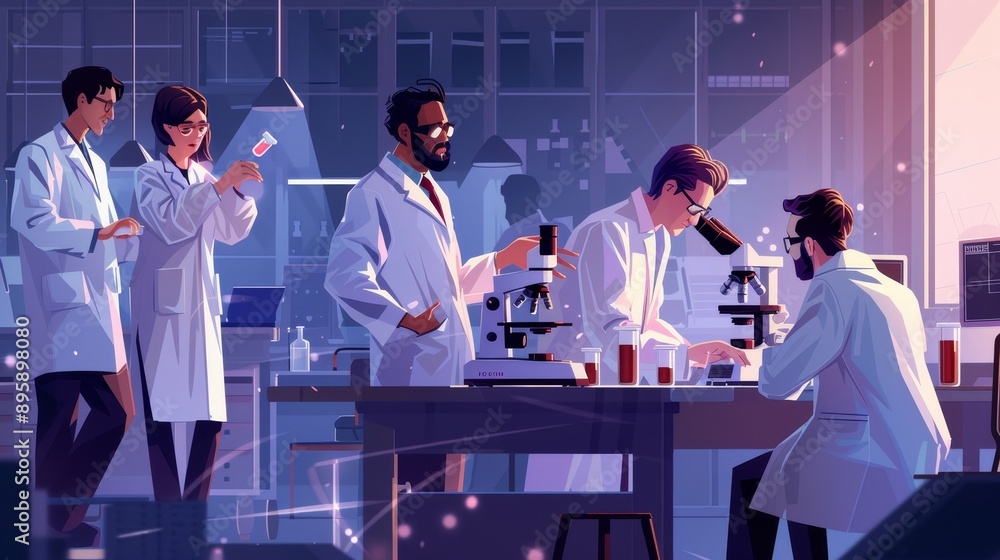 Aufkleber the laboratory consists of a diverse multi-ethnic team of microbiologists working on a broad range o