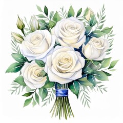 Fototapeta premium bouquet of roses