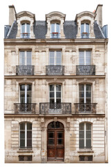 Obraz premium Elegant historic European building facade