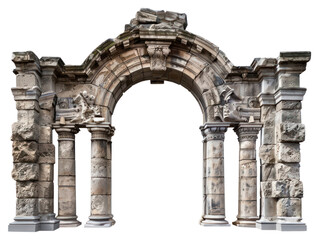 Fototapeta premium Ancient stone archway ruins