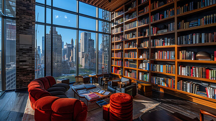 Orbital book club meetup, reading room with a view, 