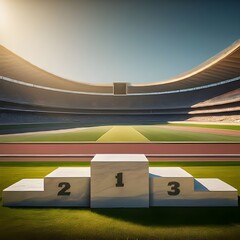 victory podium