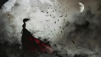 Intuition Under the Dark Moon