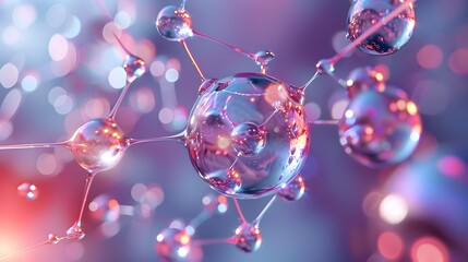 rendering of quantum superposition phenomena showcasing the complex and dynamic behavior of subatomic particles and the intricate patterns they form 