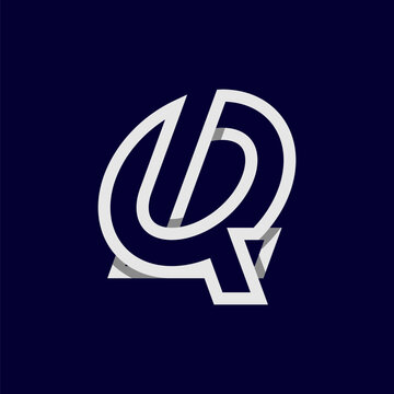 Initial Letter LQ Logo, Monogram Logo letter L with Q combination, design logo template, vector illustration