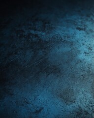 dark to light blue color gradient grungy texture background copy space design