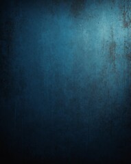 Obraz premium dark to light blue color gradient grungy texture background copy space design