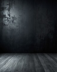 dark to light silver color gradient grungy texture background copy space design