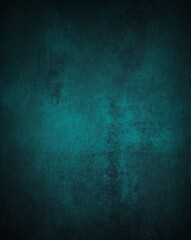 dark to light teal color gradient grungy texture background copy space design