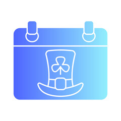 St. Patrick Day Gradient Flat