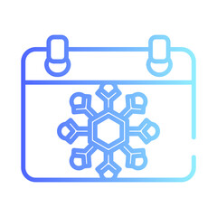 Winter Gradient Linear