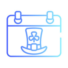 St. Patrick Day Gradient Linear