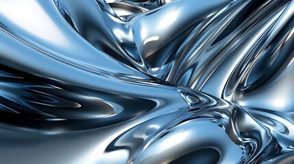 Abstract Metallic: A sleek abstract background with metallic textures and reflective surfaces.
