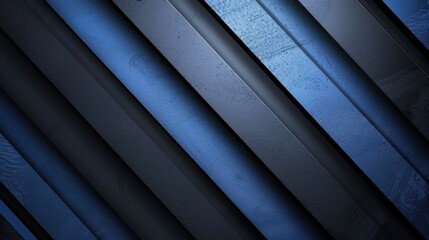 Obraz premium Sleek and Sophisticated Blue Diagonal Stripes