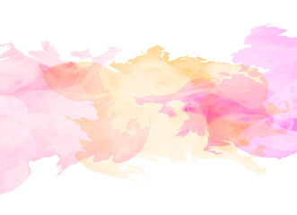 Colorful watercolor haze. A colored mist for your creative idea. A modern design element