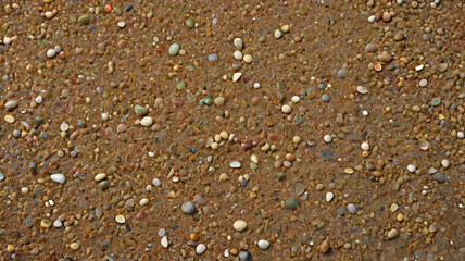 mixed beach sand