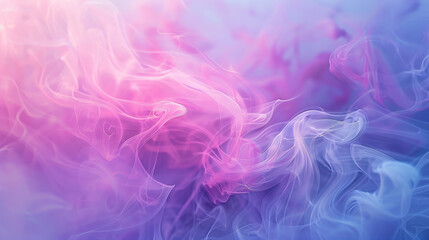 Fototapeta premium Abstract Pink and Blue Smoke at Dusk 