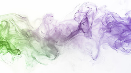 Abstract Morning Smoke Art 