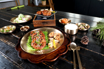 Korean Traditional Steak, Healthy Food