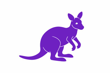 A Wallaby animal vector illustration