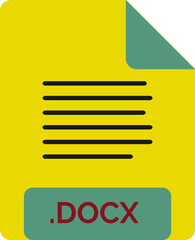 DOCX   File icon minimal