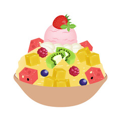 トロピカルかき氷