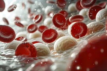 Dynamic Visualization of Blood Cells in Motion