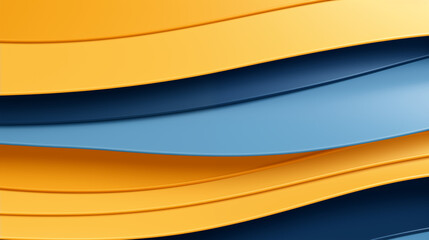Blue Lines Bars on Yellow Background, Abstract Image, Texture, Pattern Background, Wallpaper, Cover and Screen of Smartphone, Cell Phone, Computer, Laptop, Format 9:16 and 16:9
