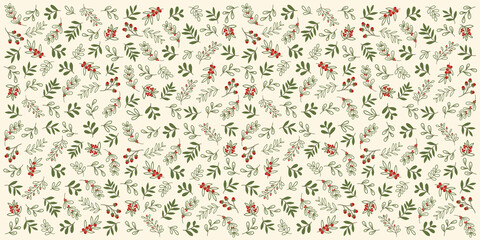 floral pattern with flowers