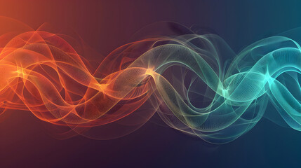 Obraz premium Beautiful concept of background illustration