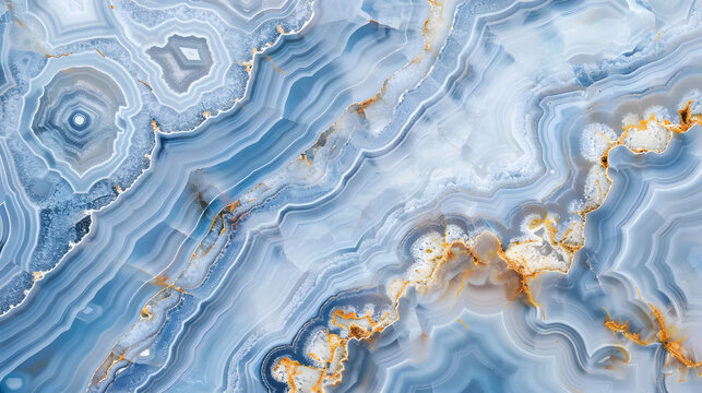 Blue lace agate background illustration