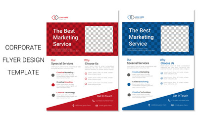 Corporate & Creative flyer design template