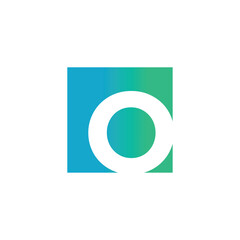 Letter O logo design vector with universal form and creative idea icon