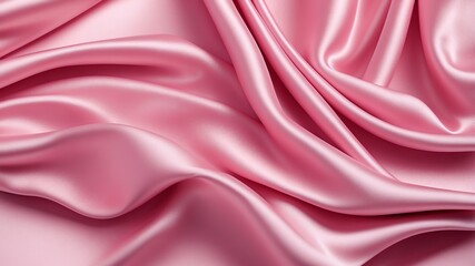 Obraz premium pink satin fabric abstract background design