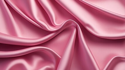 Obraz premium pink satin fabric abstract background design
