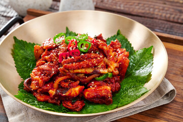 Korean Healthy Food. Korea Cuisine. Fresh Ingredients. 