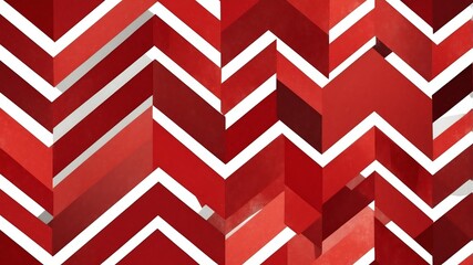 red chevron stripes abstract background design