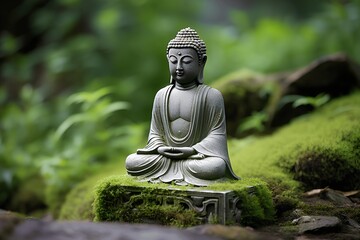 buddha statue in the garden