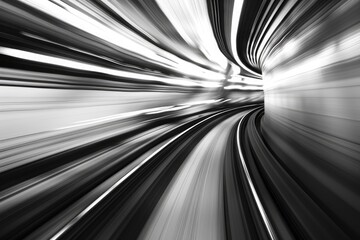 Dynamic Energy in Monochrome, a striking display of diagonal speed lines creating a sense of movement and intensity in a bold black and white composition.
