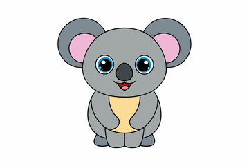 A Koala animal vector illustration