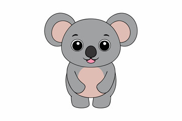 A Koala animal vector illustration