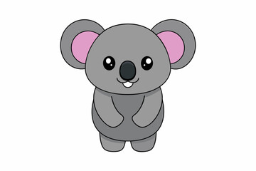 A Koala animal vector illustration